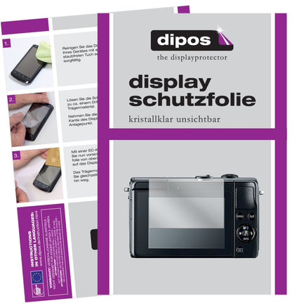 6x Schutzfolie klar für Canon EOS M100 Display-Sch (1)