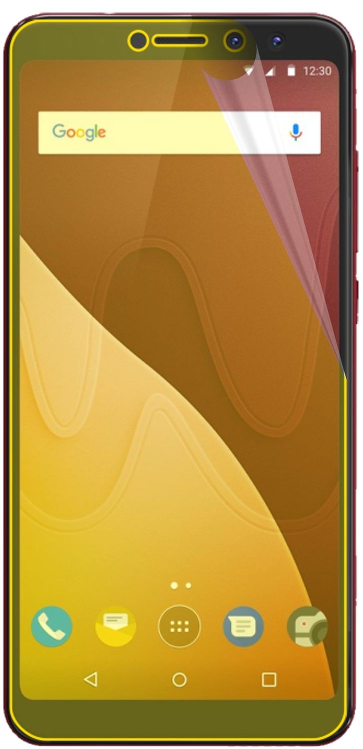 3x 3D Full Cover Schutzfolie für Wiko View Prime (3)