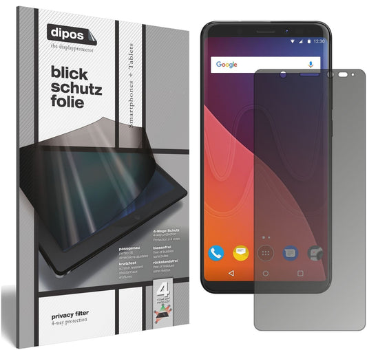 Blickschutzfolie für Wiko View matt Schutzfolie Pr (1)