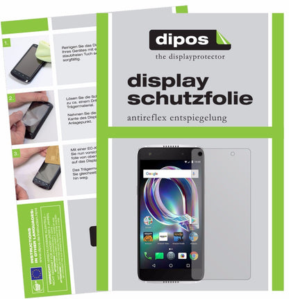 6x Schutzfolie matt für Alcatel  Idol 5s Display-S (1)