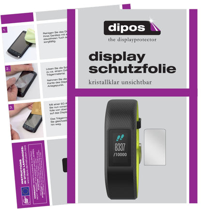 6x Schutzfolie klar für Garmin vivosport Display-S (1)
