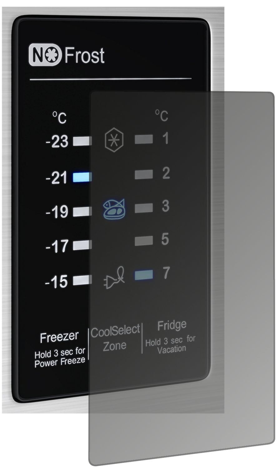 Blickschutzfolie für Samsung RB29FERNCSAEF matt Sc (2)