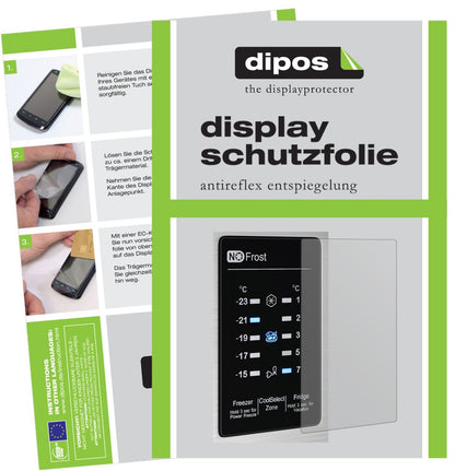 2x Schutzfolie matt für Samsung RB29FERNCSAEF Disp (1)