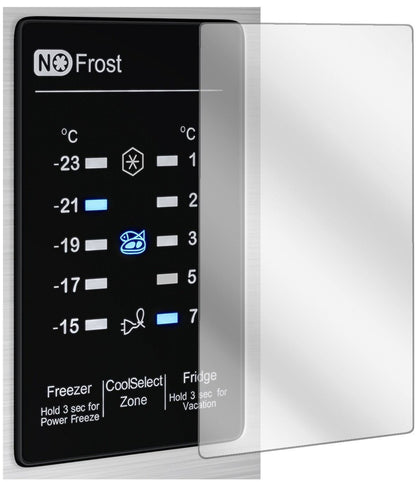 2x Schutzfolie klar für Samsung RB29FERNCSAEF Disp (2)