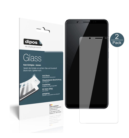 2x 9H Schutzfolie für Vivo V7+ Panzerfolie (1)