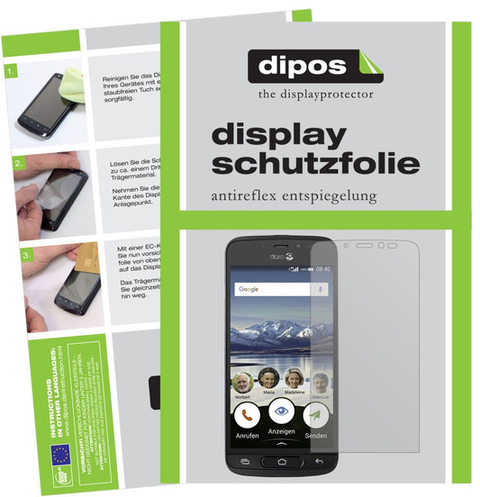 2x Schutzfolie matt für Doro 8040 Display-Schutzfo (1)