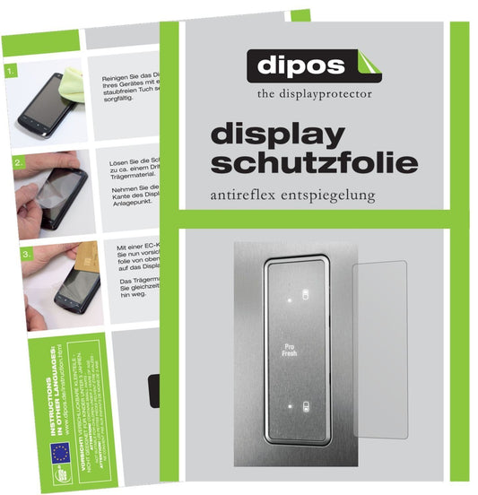2x Schutzfolie matt für Bauknecht KGN 2043 A3+ IN  (1)