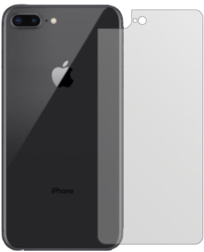 2x Schutzfolie matt für Apple iPhone 8 Plus Rückse (2)