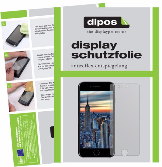 6x Schutzfolie matt für Apple iPhone 8 Plus Displa (1)