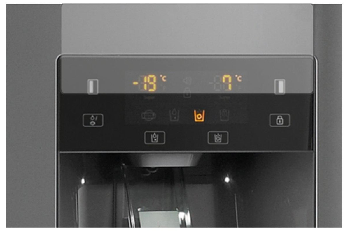 2x Schutzfolie matt für Gorenje NRS9181CXB Display (2)