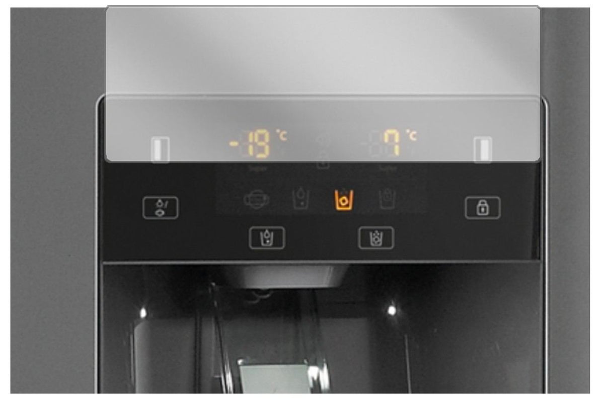 2x Schutzfolie klar für Gorenje NRS9181CXB Display (2)
