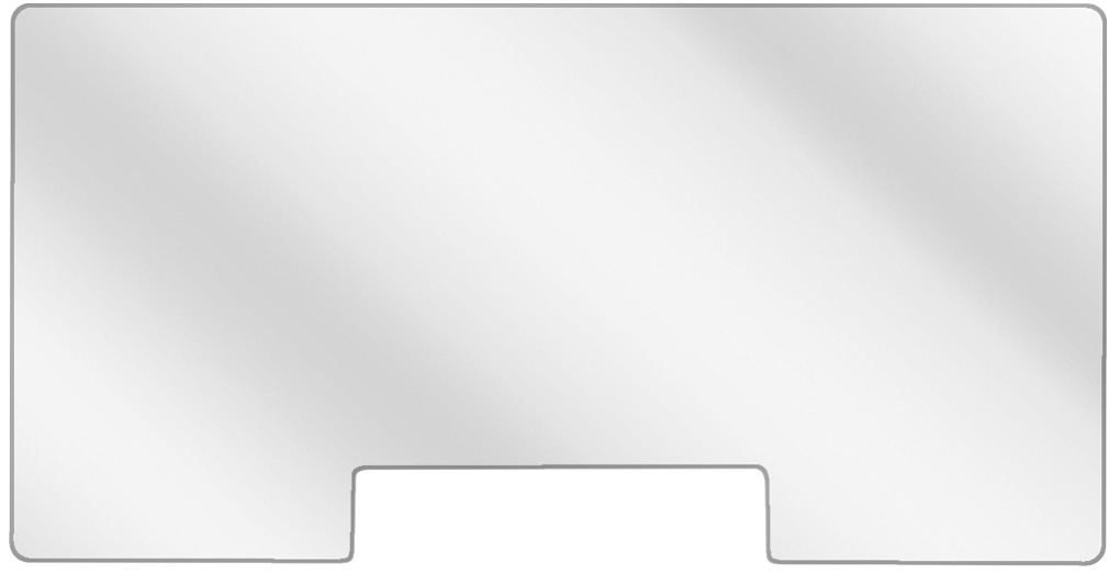 2x Schutzfolie klar für Samsung RS7578THCSREF Disp (3)
