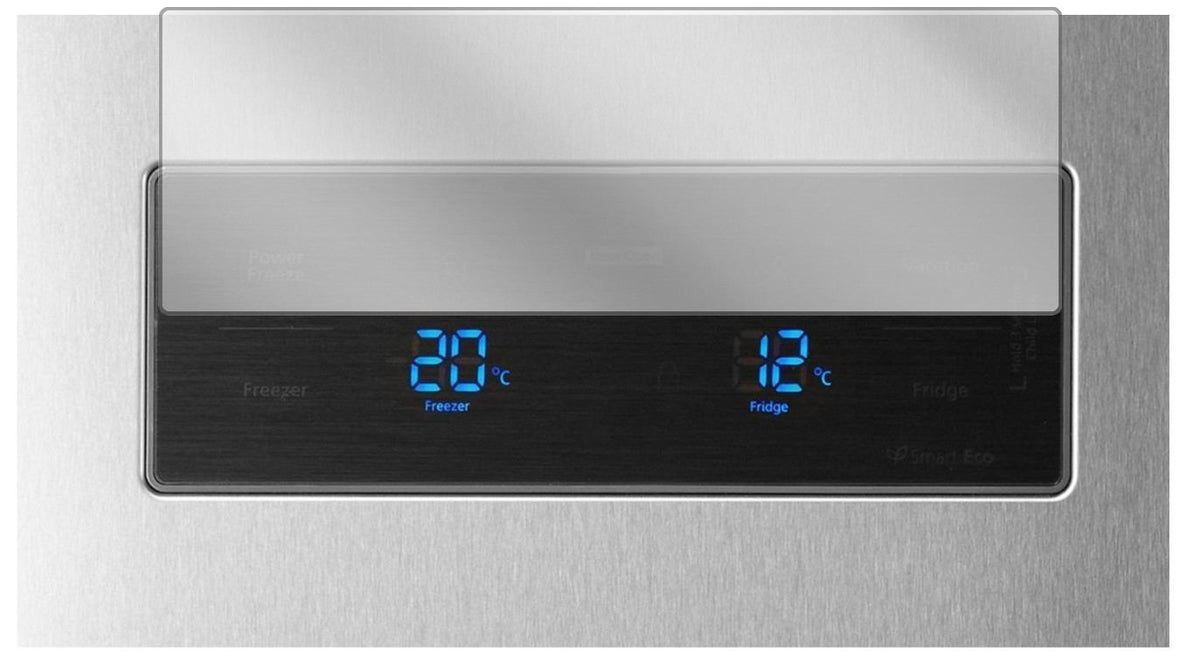 2x Schutzfolie klar für Samsung RS7528THCSLEF Disp (2)