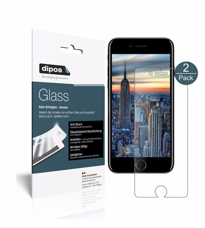 2x 9H Schutzfolie matt für Apple iPhone 8 Panzerfo (1)