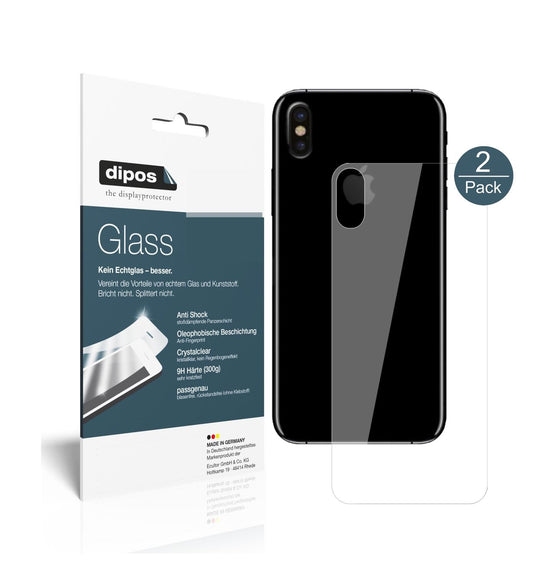 1x 9H Schutzfolie für Apple iPhone 8 Rückseite Pan (1)