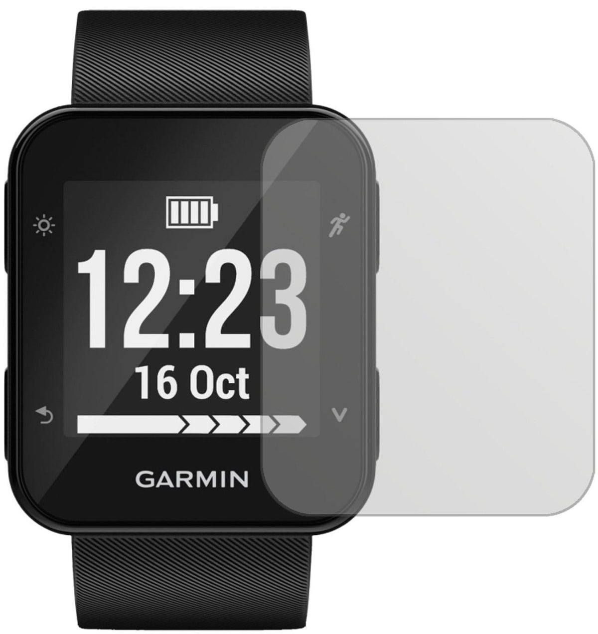 6x Schutzfolie matt für Garmin Forerunner 35 Displ (2)