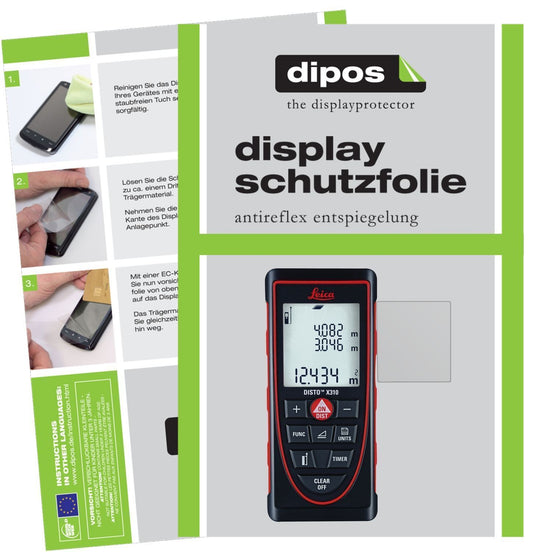 3x Schutzfolie matt für Leica DISTO X310 Display-S (1)