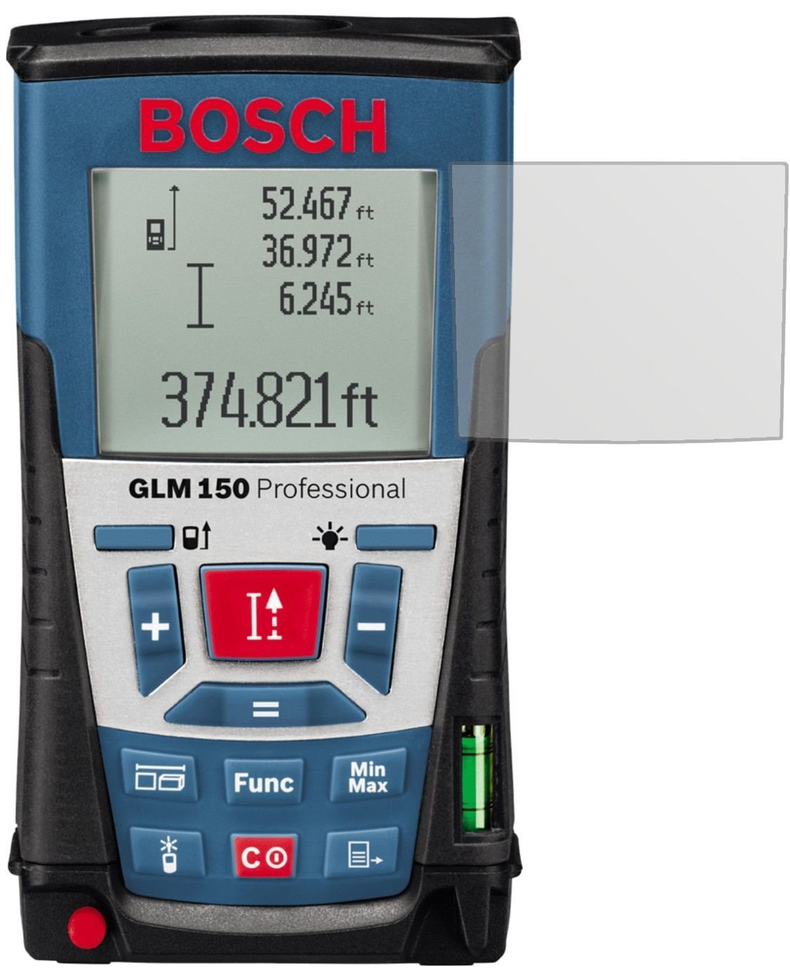 3x Schutzfolie matt für Bosch Professional GLM 150 (2)