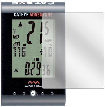 3x Schutzfolie klar für Cateye CC-AT200W Display-S (2)