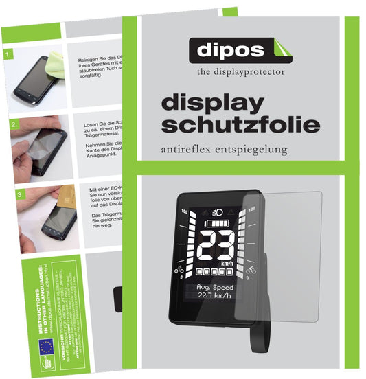 3x Schutzfolie matt für Brose New Style Display Di (1)