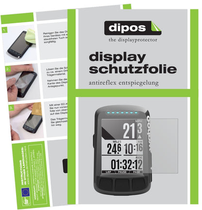 3x Schutzfolie matt für Wahoo Elemnt Bolt GPS Disp (1)