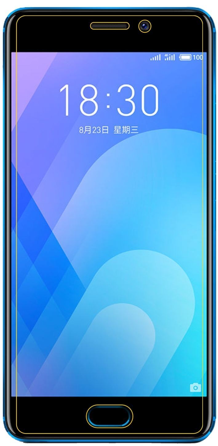 Blickschutzfolie für Meizu M6 Note matt Schutzfoli (5)