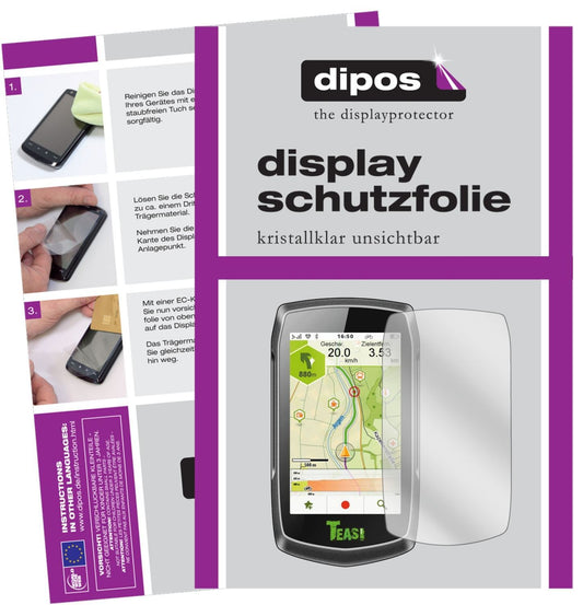 3x Schutzfolie klar für Teasi One 3 eXtend Display (1)