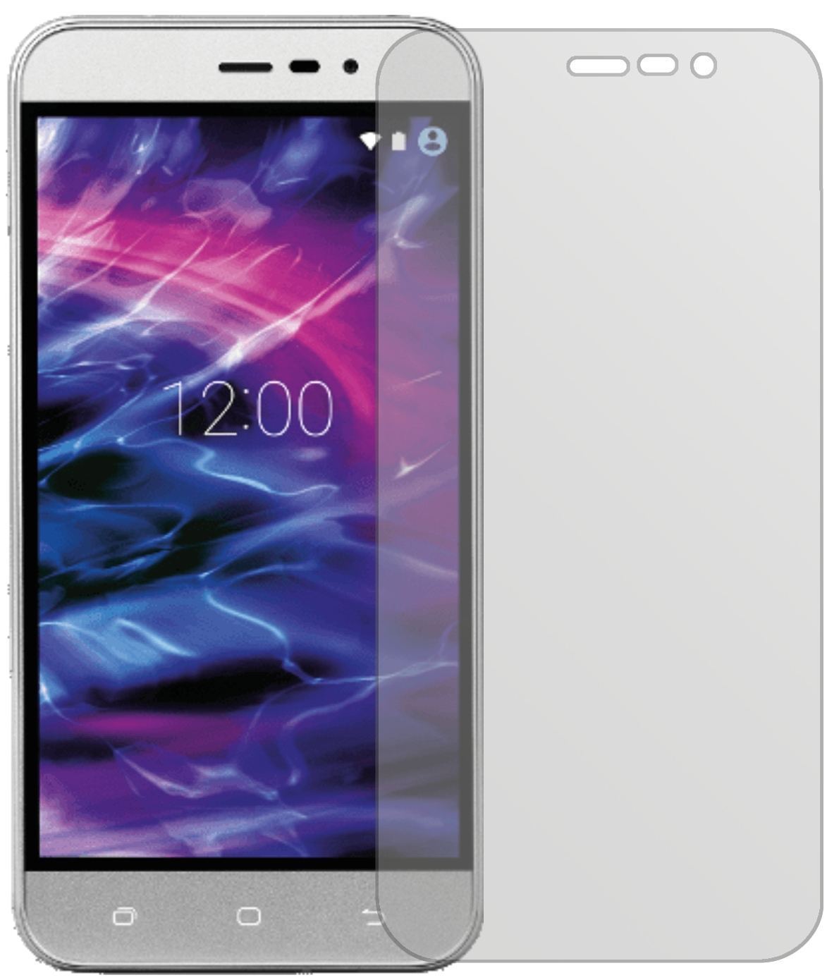 6x Schutzfolie matt für Medion Life P5006 Display- (2)
