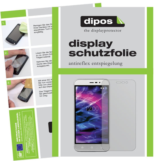 2x Schutzfolie matt für Medion Life P5006 Display- (1)