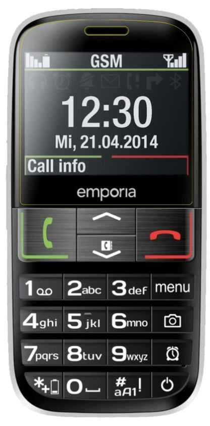2x Schutzfolie klar für Emporia Euphoria V50 Displ (5)