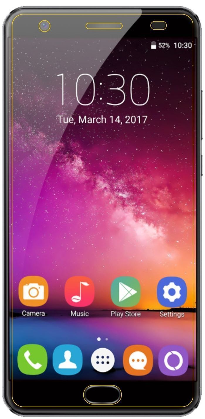 2x Schutzfolie klar für Oukitel K6000 Plus Display (5)