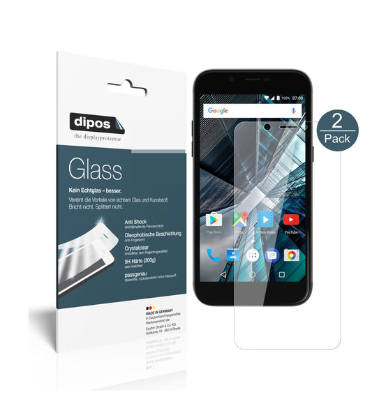 2x 9H Schutzfolie für Archos 50 Graphite Panzerfol (1)