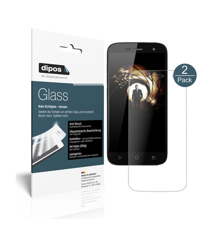 2x 9H Schutzfolie matt für Ulefone U007 Pro Panzer (1)