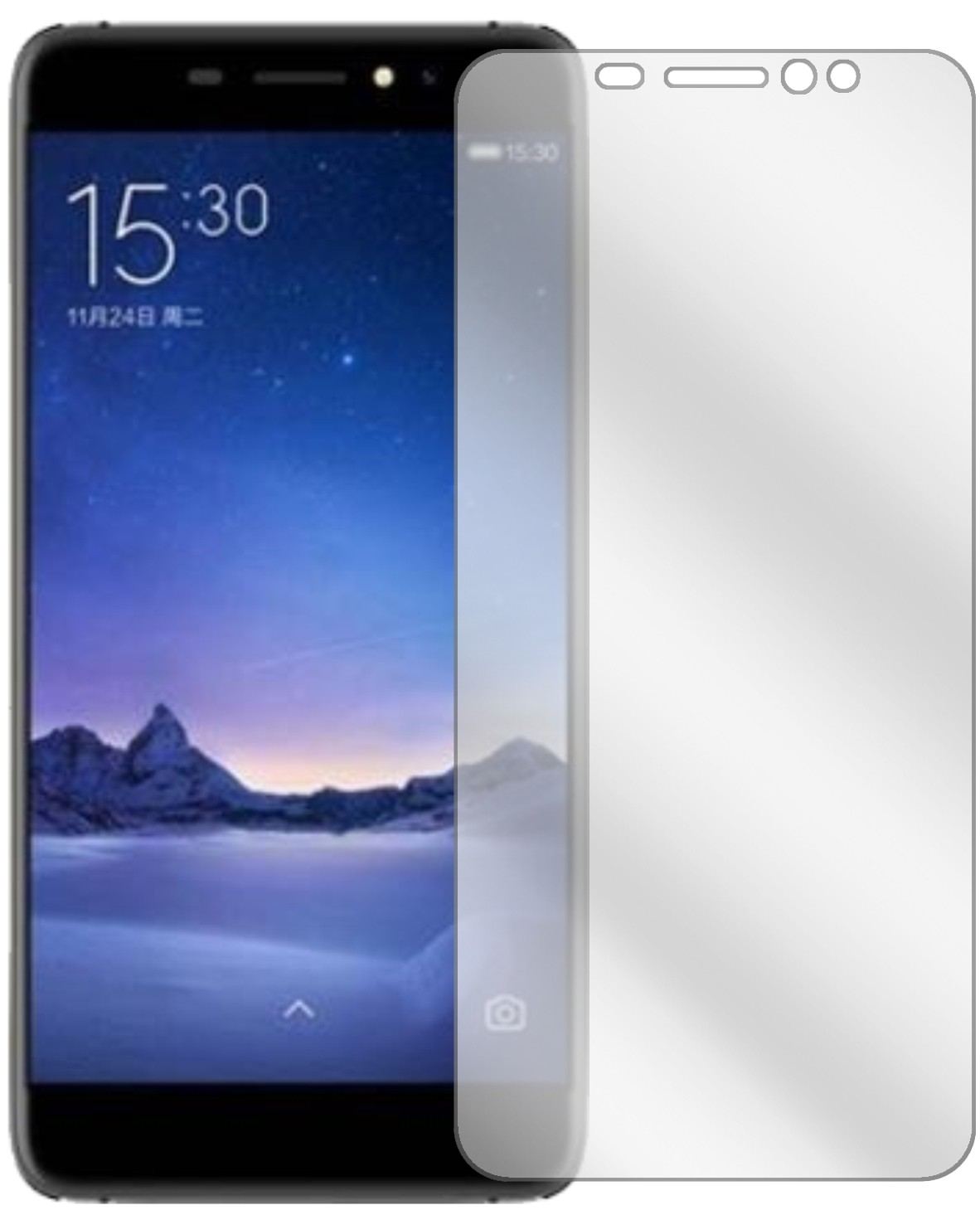 2x Schutzfolie klar für Ulefone S8 Pro Display-Sch (2)