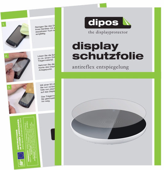 3x Schutzfolie matt für CSL Qi Wireless Ladegerät  (1)