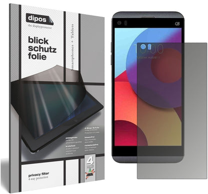 Blickschutzfolie für LG Q8 matt Schutzfolie Privac (1)