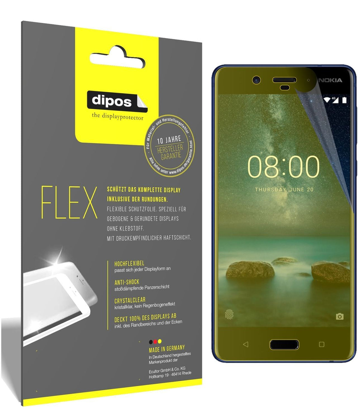 3x 3D Full Cover Schutzfolie für Nokia 8 (1)