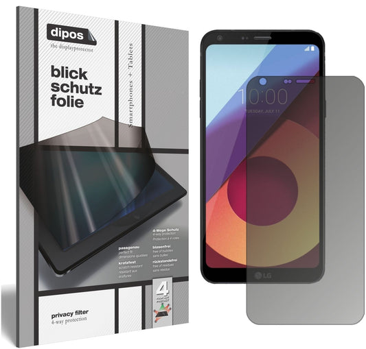 Blickschutzfolie für LG Q6 Alpha matt Schutzfolie  (1)