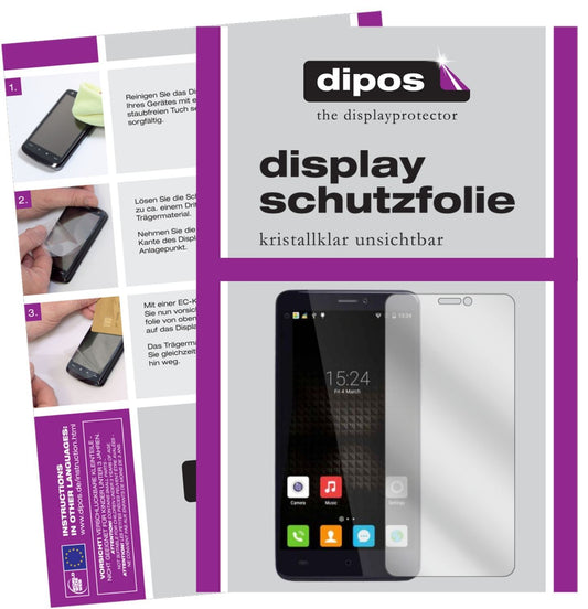 2x Schutzfolie klar für Cubot Max Display-Schutzfo (1)