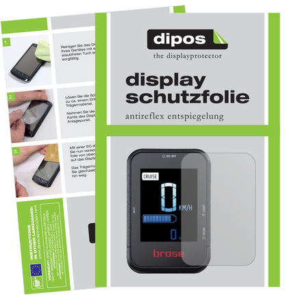3x Schutzfolie matt für Brose Classic Display Disp (1)