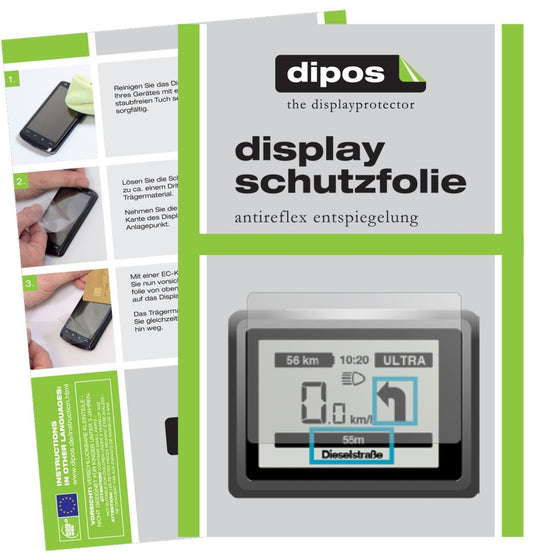 3x Schutzfolie matt für Impulse Evo Smart (E-Bike  (1)