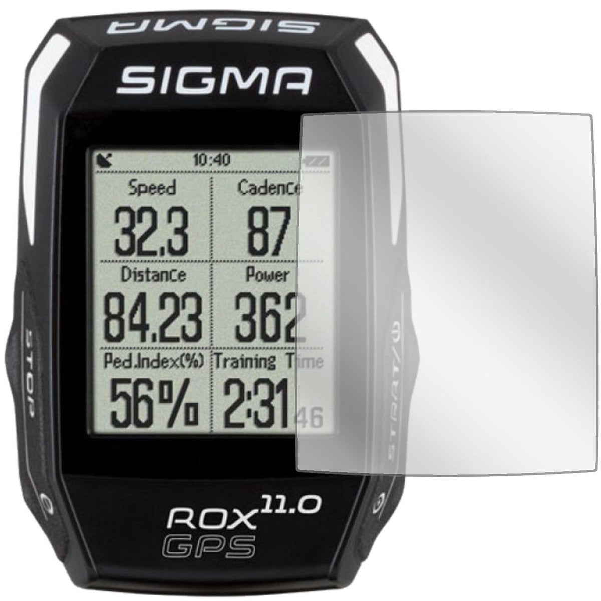 3x Schutzfolie klar für Sigma Rox GPS 11.0 Display (2)