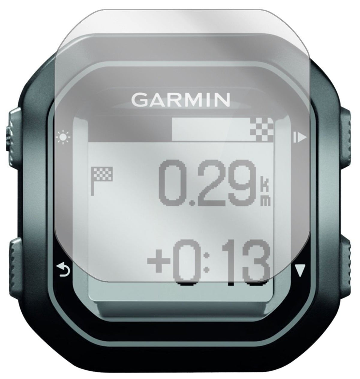 6x Schutzfolie klar für Garmin Edge 25 Display-Sch (2)
