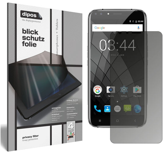 Blickschutzfolie für Oukitel U22 (5,5 Zoll) matt S (1)