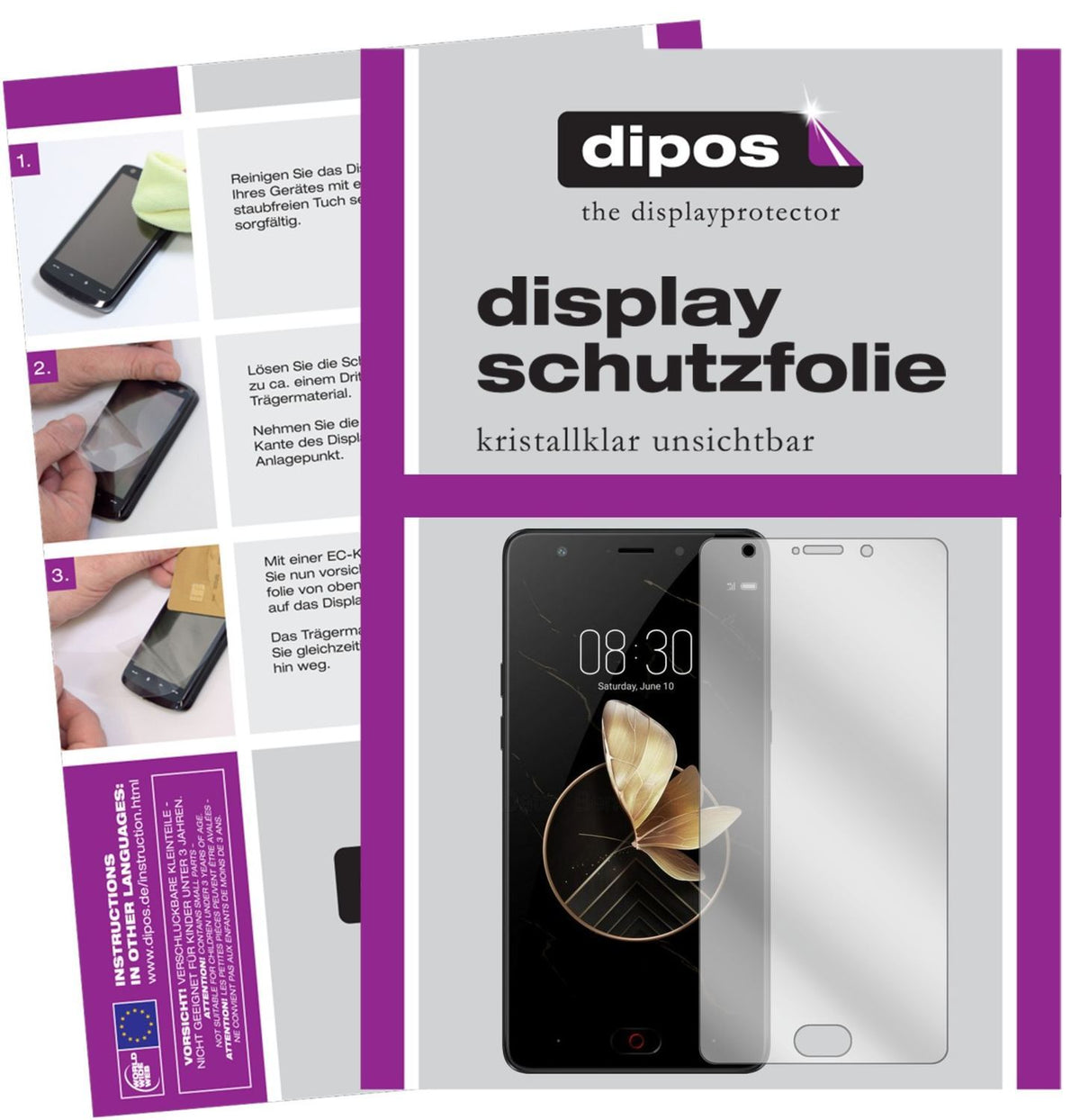 2x Schutzfolie klar für Archos Diamond Gamma Displ (1)