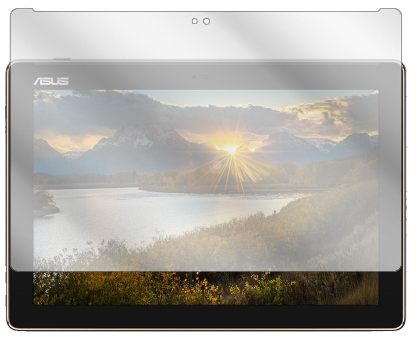 2x Schutzfolie klar für Asus ZenPad 10 (Z301 ML/MF (2)