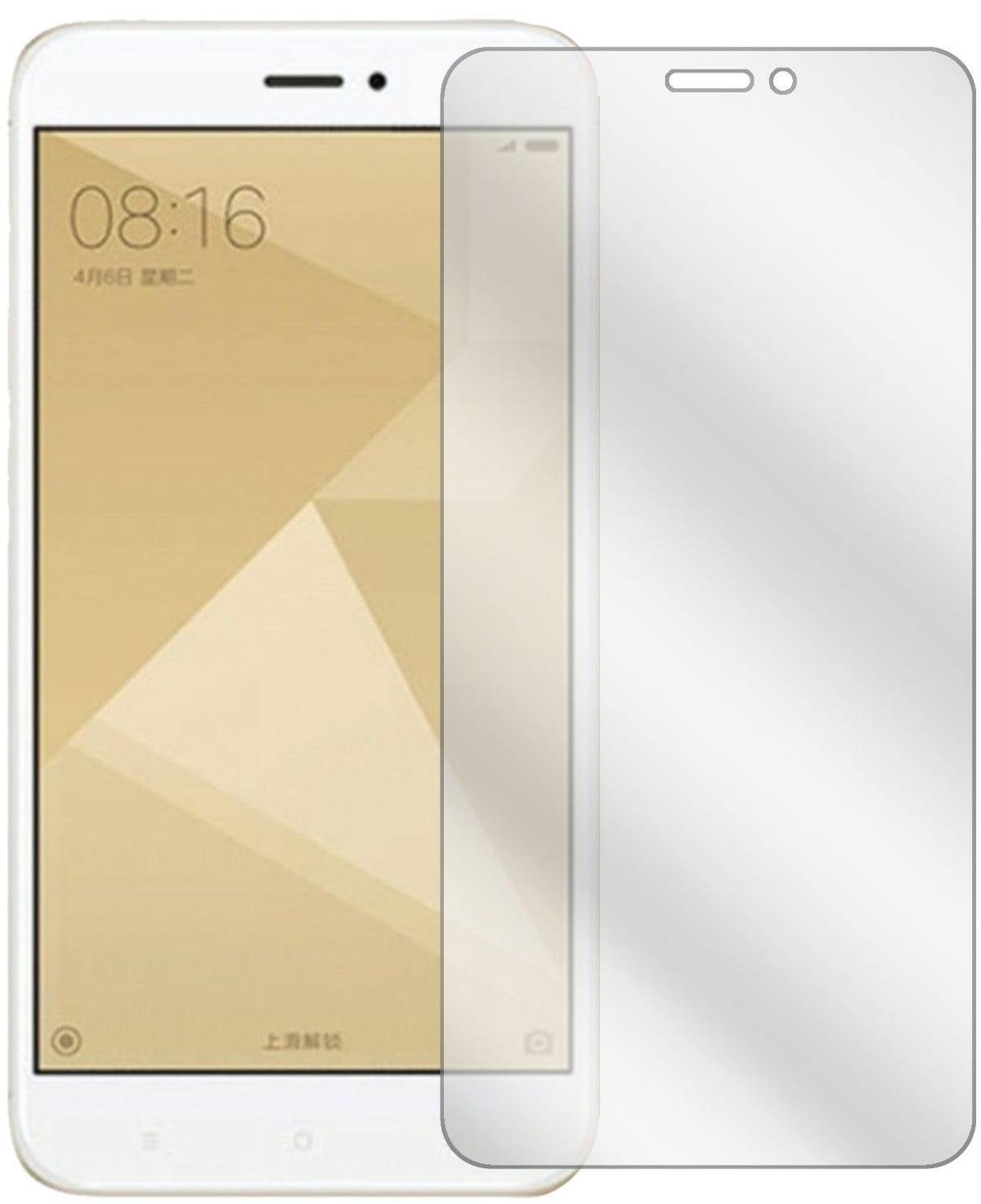 2x Schutzfolie klar für Xiaomi Redmi 4X Display-Sc (2)