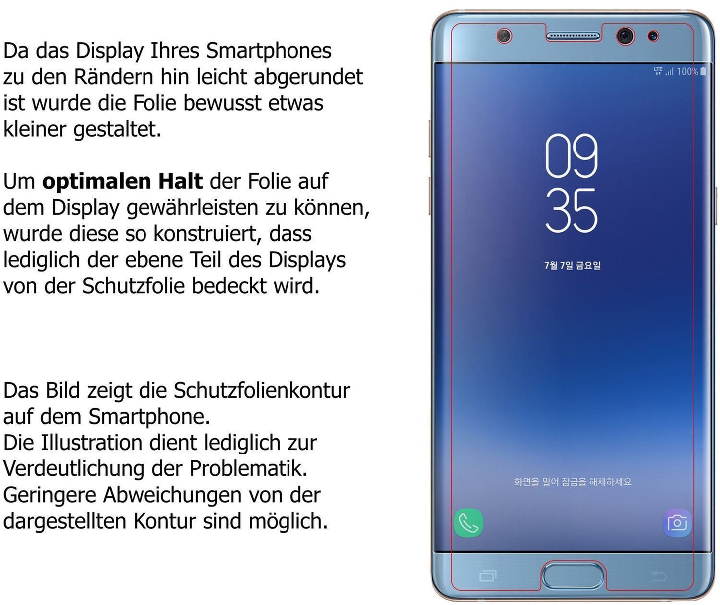 2x 9H Schutzfolie für Samsung Galaxy Note FE Panze (9)