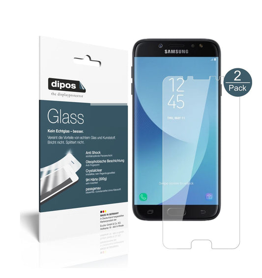 2x 9H Schutzfolie für Samsung Galaxy J7 Pro Panzer (1)