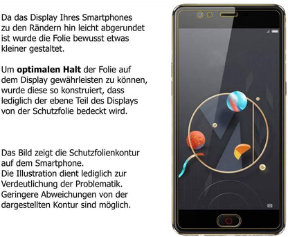 6x Schutzfolie matt für Archos Diamond Alpha Displ (6)
